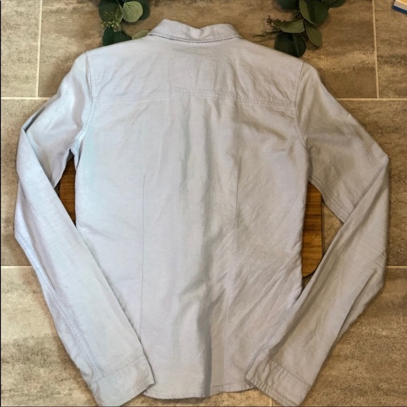 Abercrombie & Fitch button up Poplin Shirt -Medium - Picture 2 of 3